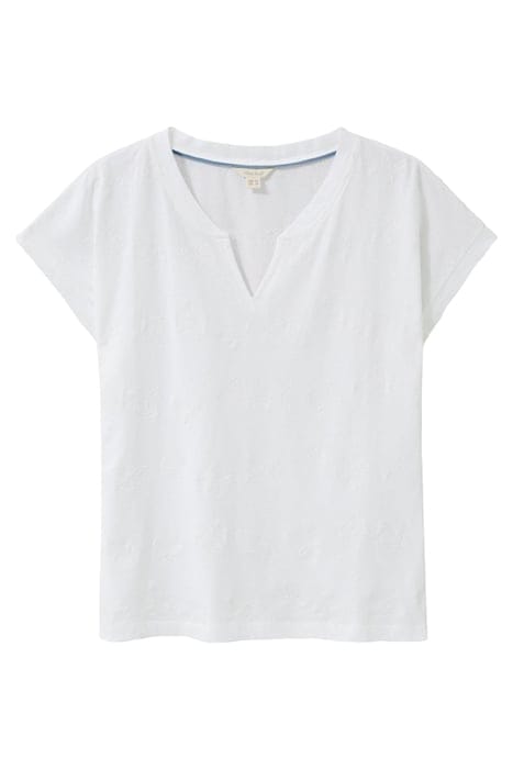 NELLY EMBROIDERED TEE NATURAL WHITE 4
