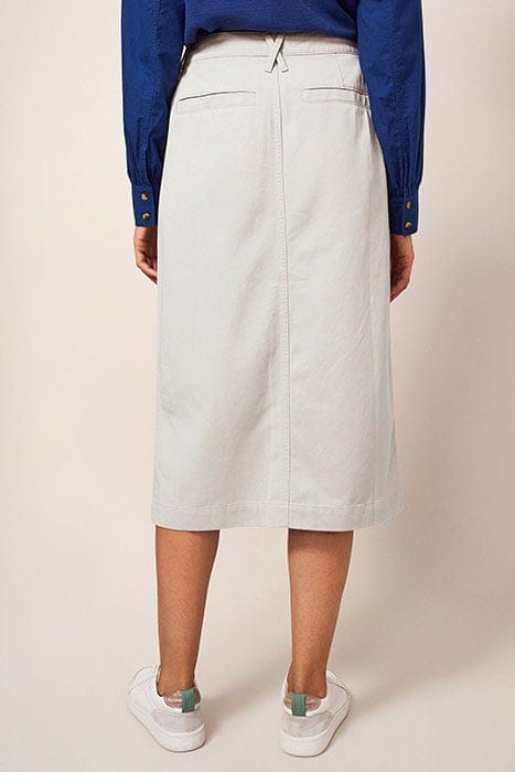 PENNY MIDI SKIRT MID GREY 2