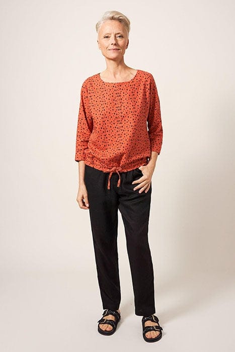 MADDIE MIX TOP CORAL MULTI 1