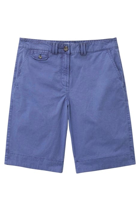 HAYLEY ORGANIC CHINO SHORTS MID BLUE 1