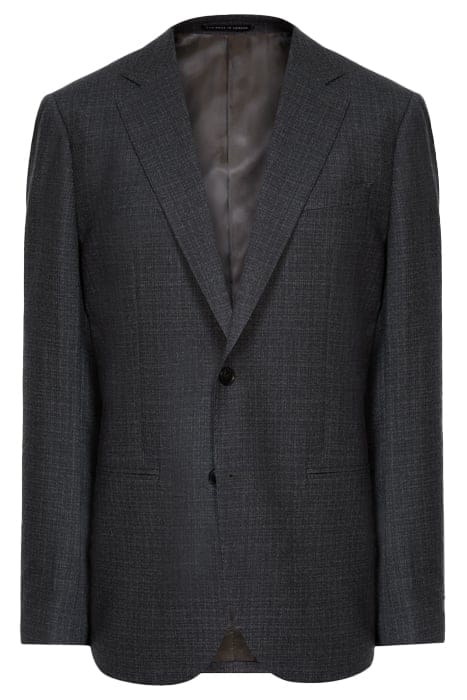 DUNN BLAZER CHARCOAL BLAZER — THE MODEL IS WEARING A SIZE 38 8