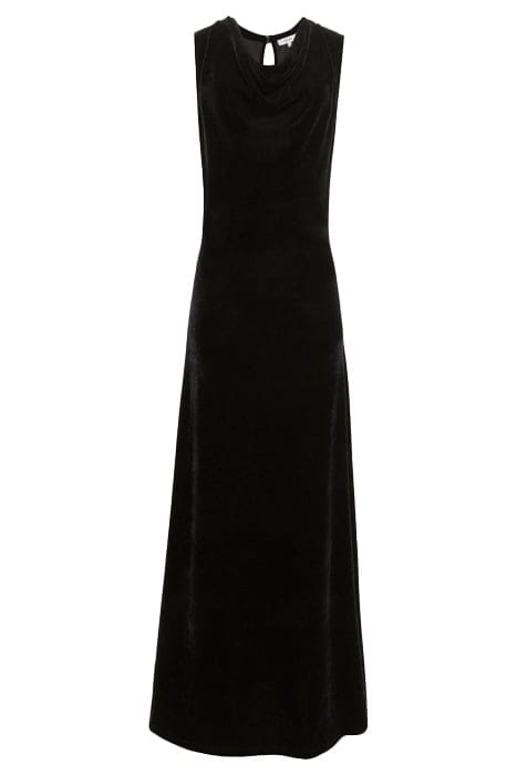 CORA MIDI DRESS — BLACK 6