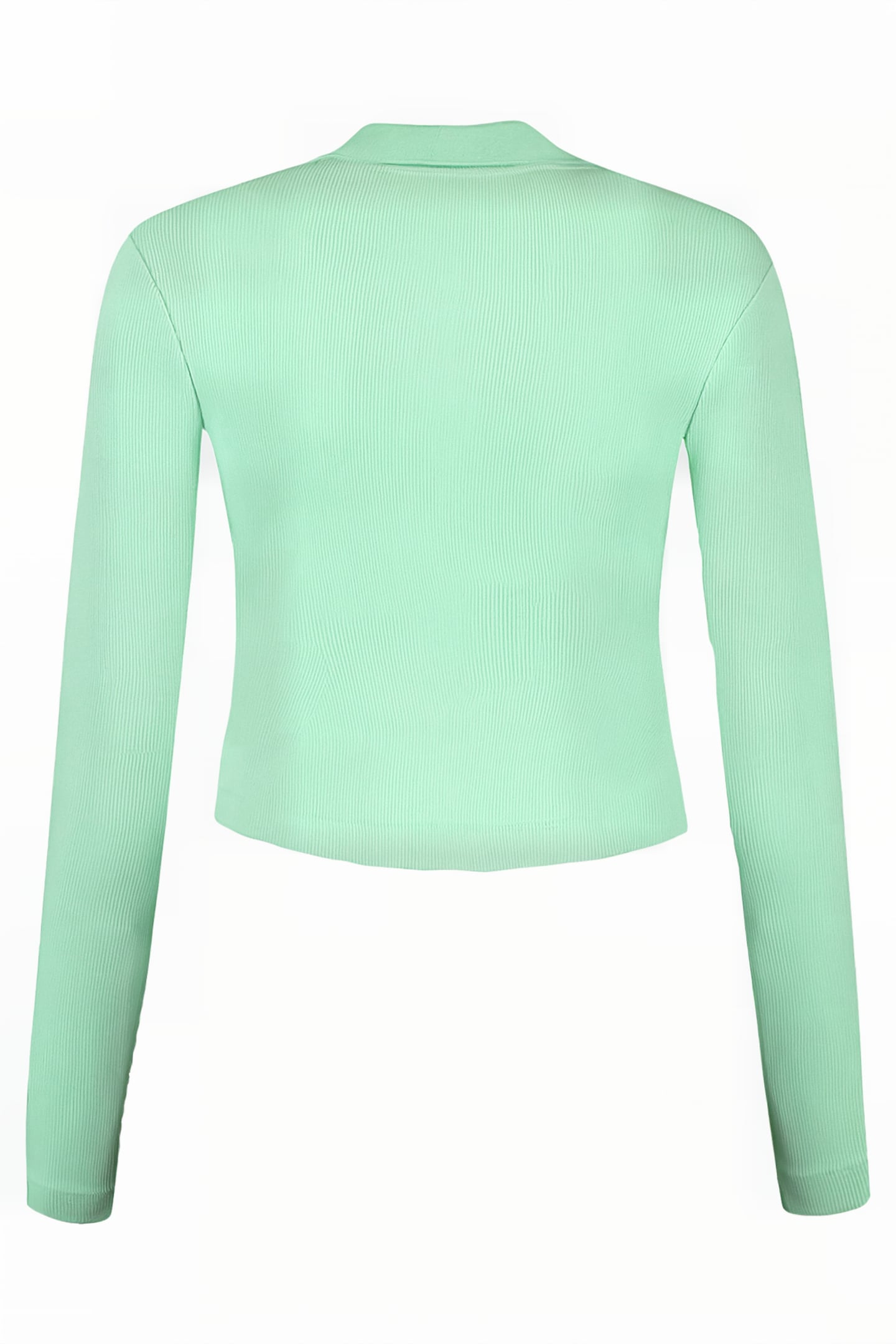 V-NECK COLLAR TOP MINT 2