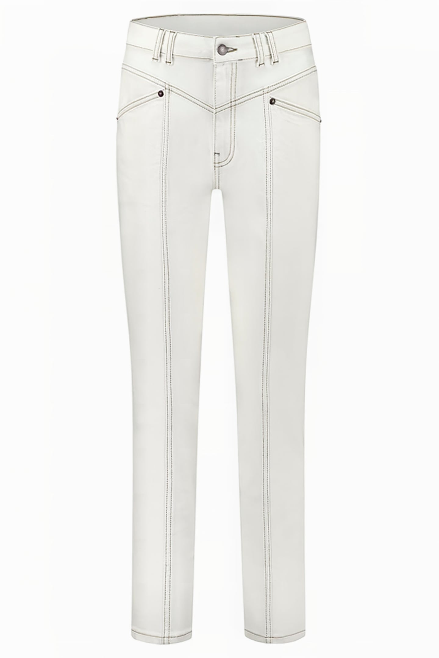 BOY HIGHWAIST JEANS OFF WHITE 2