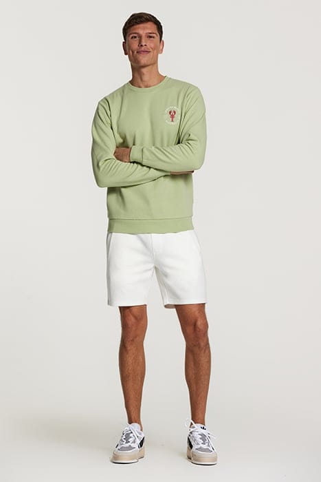 MEN PIQUE SHORTS MAVIS JET STREAM WHITE 3