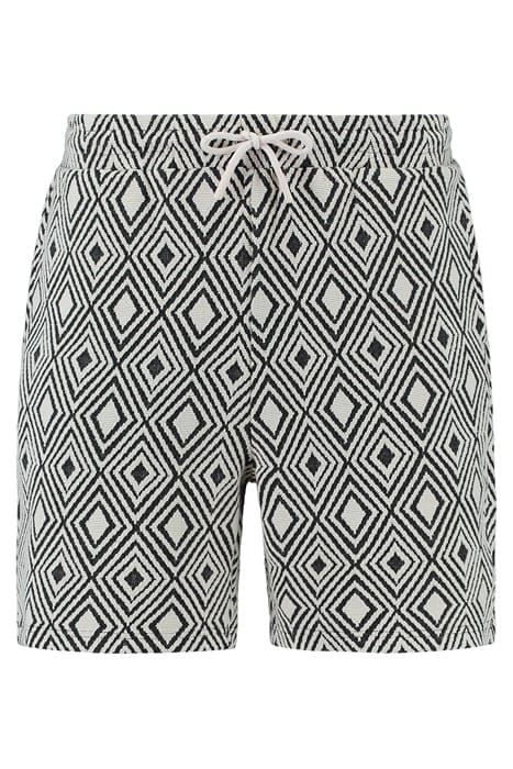 MEN INTARSIA SHORTS BLACK 7