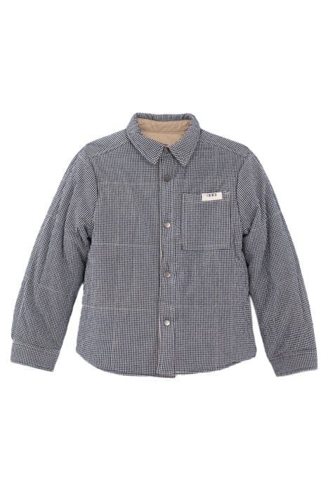 BOYS’ BEIGE/VICHY CHECK REVERSIBLE JACKET 3