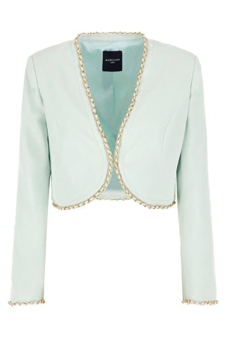 MARCIANO BY GUESS NAUSICA COVER SHOULD BACALAR CROPPED JACKE 6