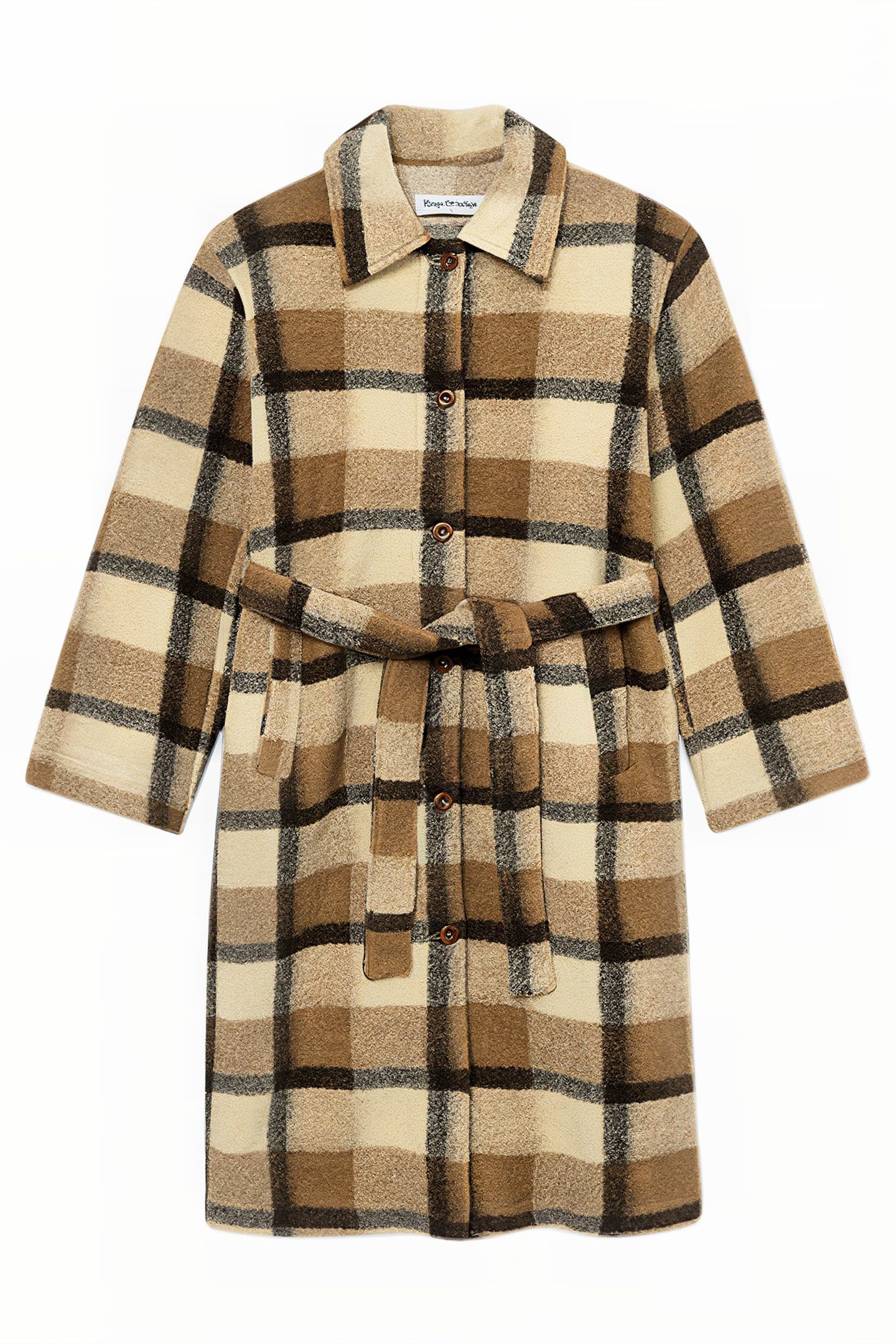 ISOLDE BEIGE CHECK 4