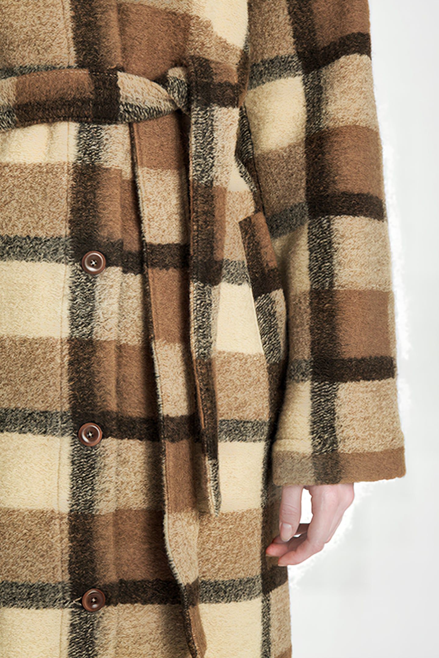 ISOLDE BEIGE CHECK 8