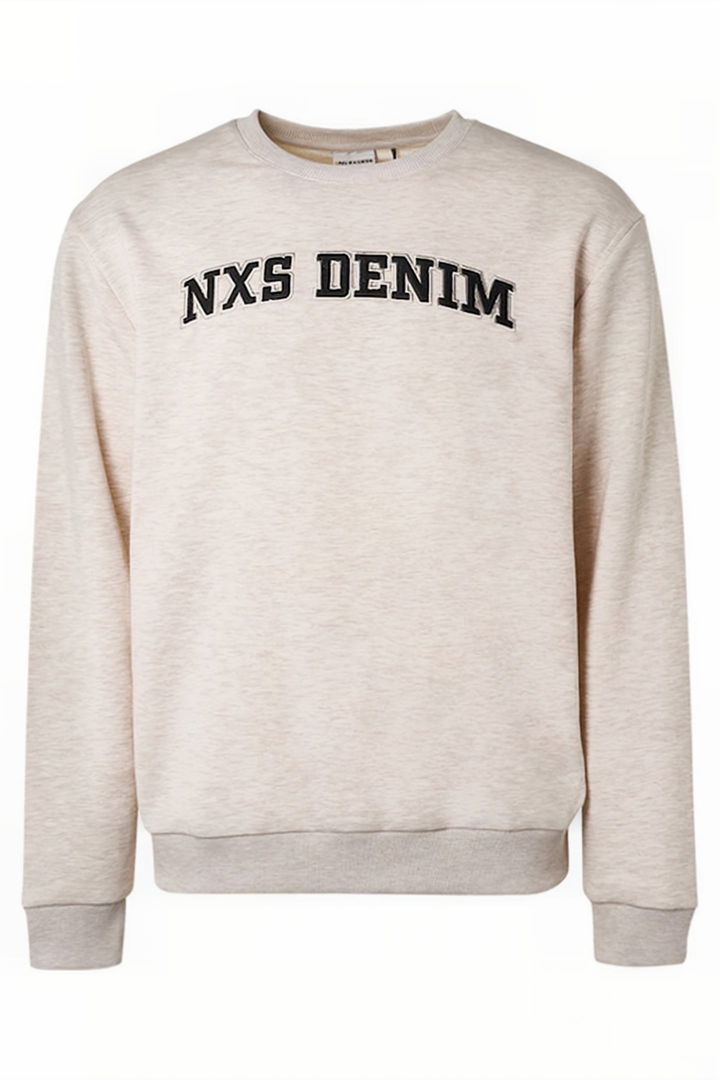 SWEATER CREWNECK MELANGE SAND MELANGE 4