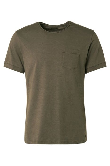 T-SHIRT CREWNECK SLUB ARMY 4