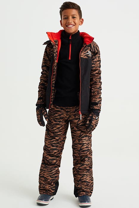 SNOW JACKET BROWN 2