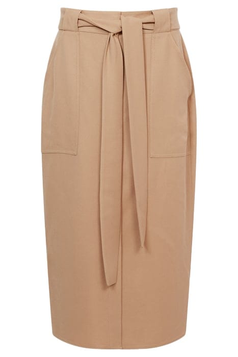 DANI MIDI SKIRT — THE MODEL IS WEARING A SIZE 8 4