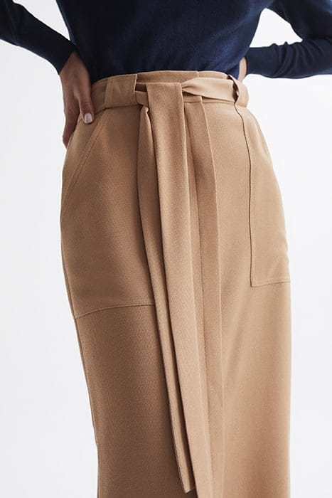 DANI MIDI SKIRT — THE MODEL IS WEARING A SIZE 8 6