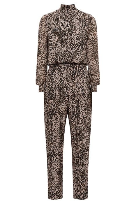 LEONA BROWN JUMPSUIT — THE MODEL IS WEARING A SIZE 8 3