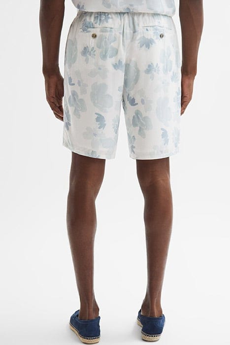 MICAH SHORTS — LIGHT GREY MULT 2