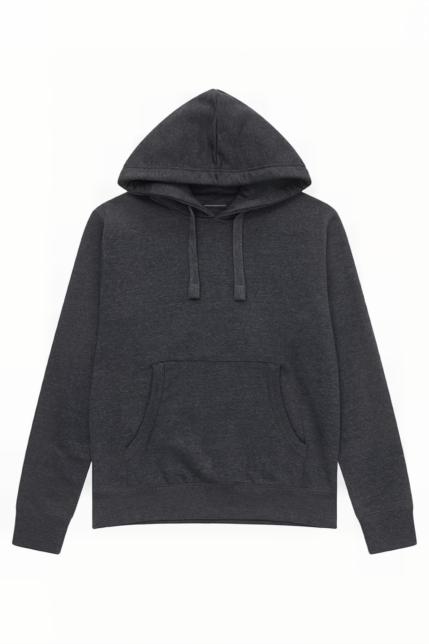 OVERHEAD SWEAT HOODIE CHARCOAL MELANGE 3