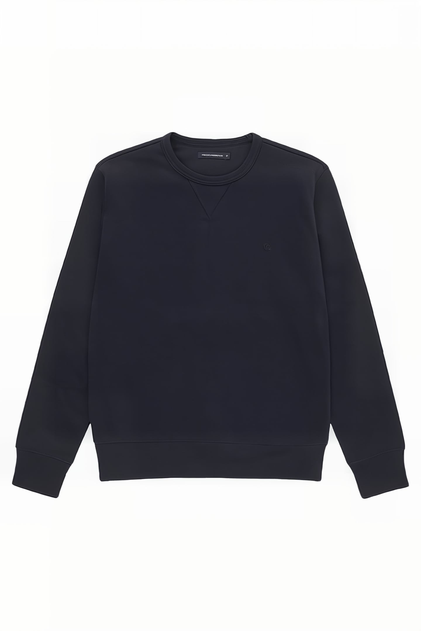CREW NECK SWEATSHIRT DARK NAVY/GUNMETAL 3