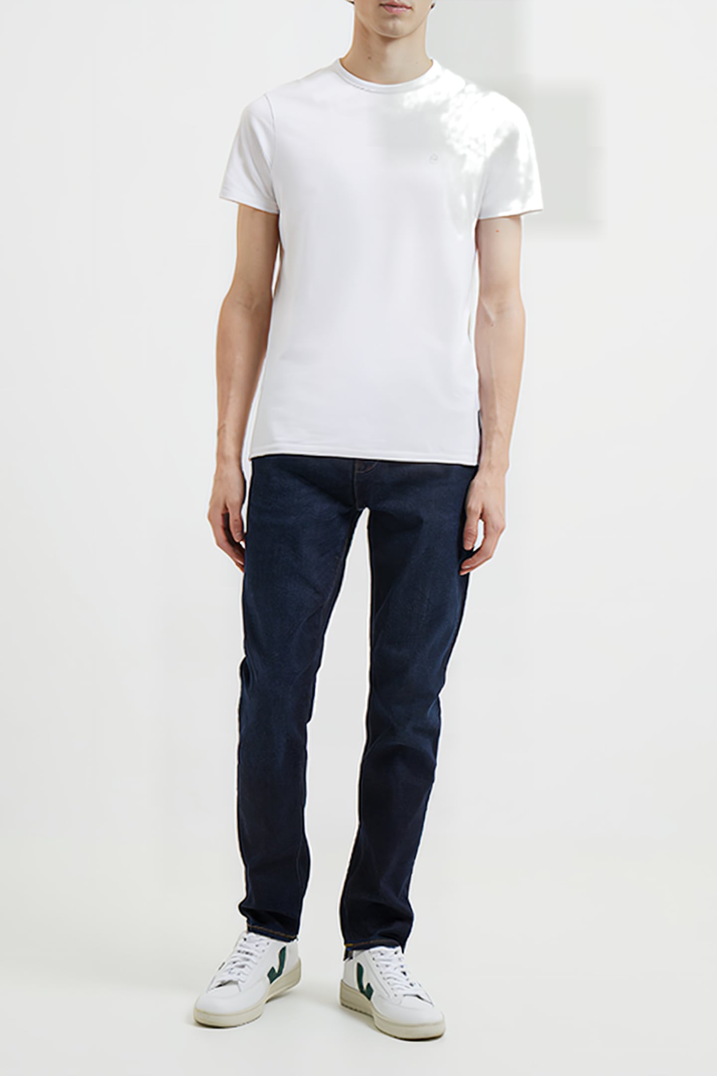 SLIM FIT STRETCH JEANS DARK BLUE LONG 2