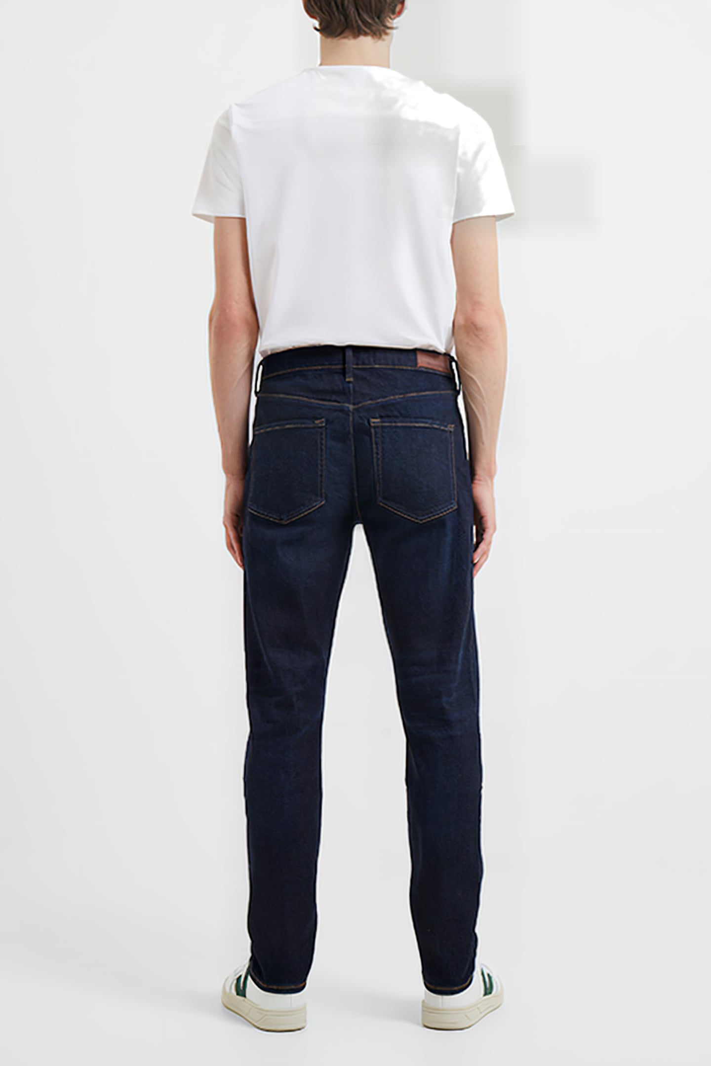 SLIM FIT STRETCH JEANS DARK BLUE LONG 3