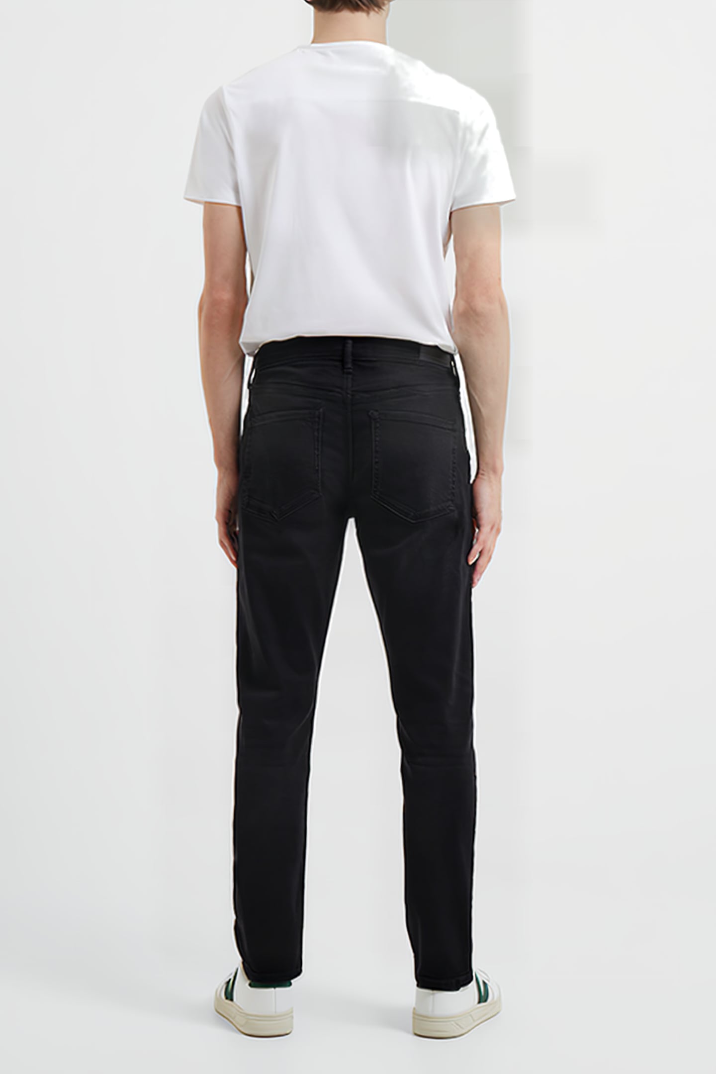SLIM FIT STRETCH JEANS DK GREY REG 3