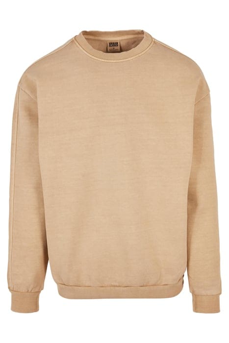 HEAVY TERRY GARMENT DYE CREW UNIONBEIGE 4