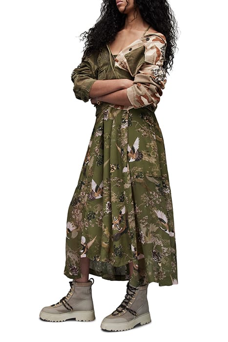 FINCH EMB JACKET CAMO GREEN 2
