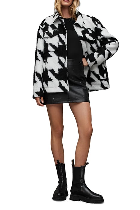 ROSEY MONO JACKET BLACK/WHITE 2