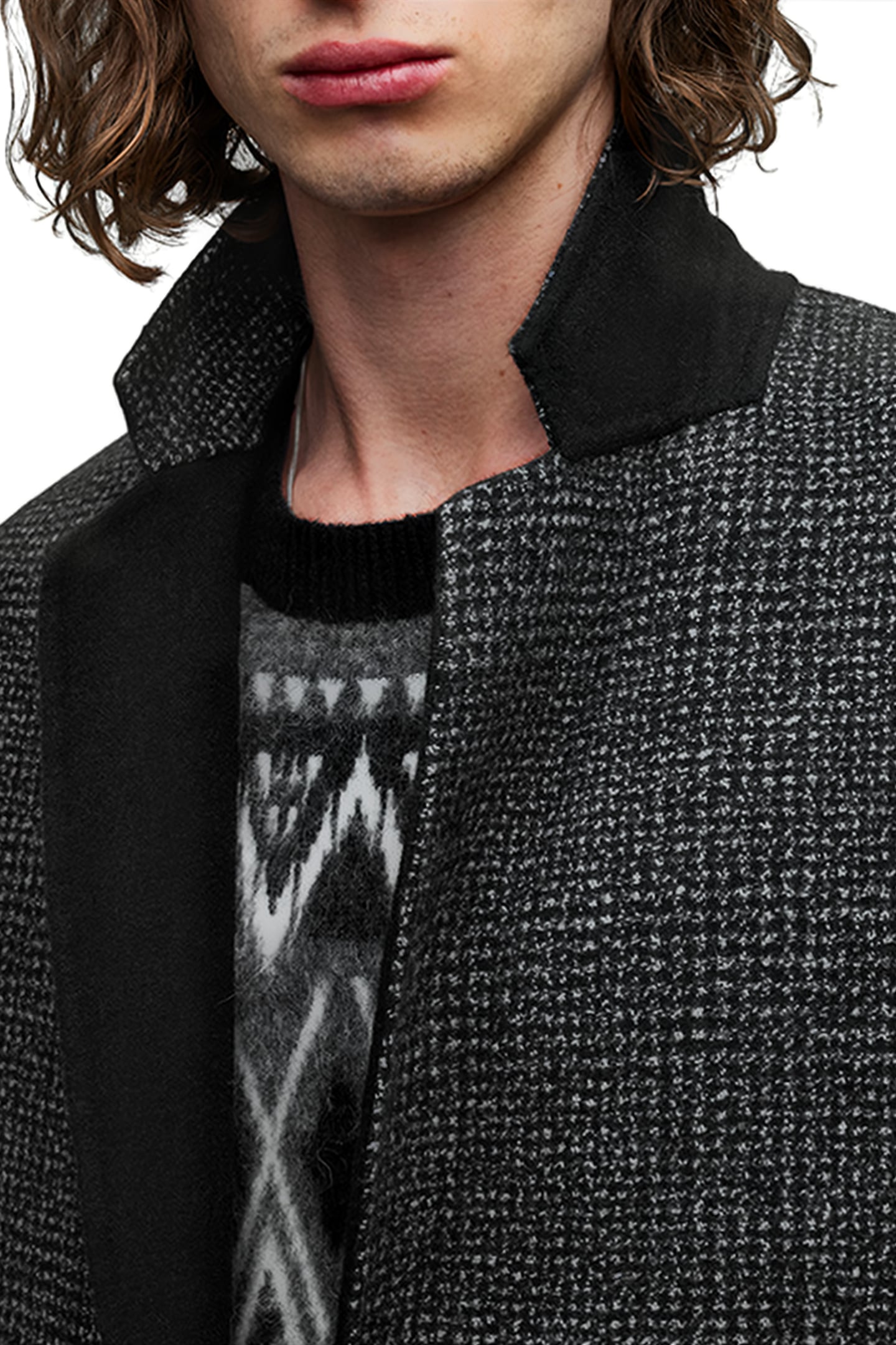 MONROY COAT BLACK/GREY 7