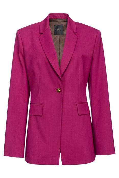 EURIDICE GIACCA LANA TECNICA S BEAUJOLAIS FUCHSIA 1