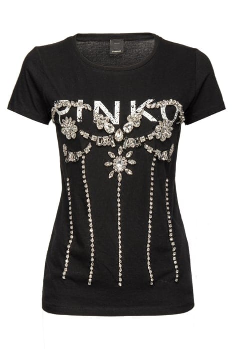 ZURINE T-SHIRT JERSEY DI COTON BLACK 4