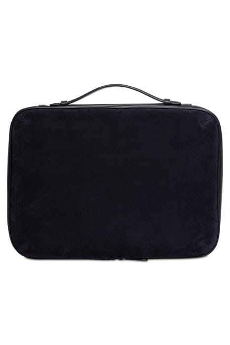 BRIEFCASE SLIM BLUE SUEDE BLUE 2