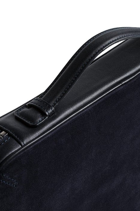 BRIEFCASE SLIM BLUE SUEDE BLUE 5