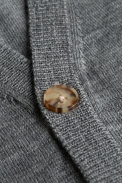 WAISTCOAT MERINO M.GREY GREY 3