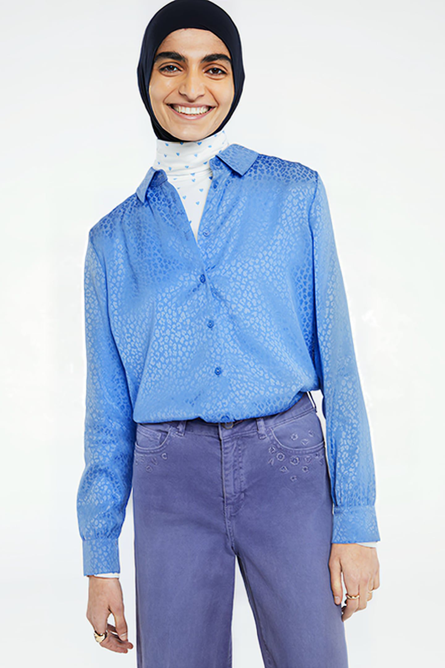 LOT BLOUSE RIAD BLUE 1