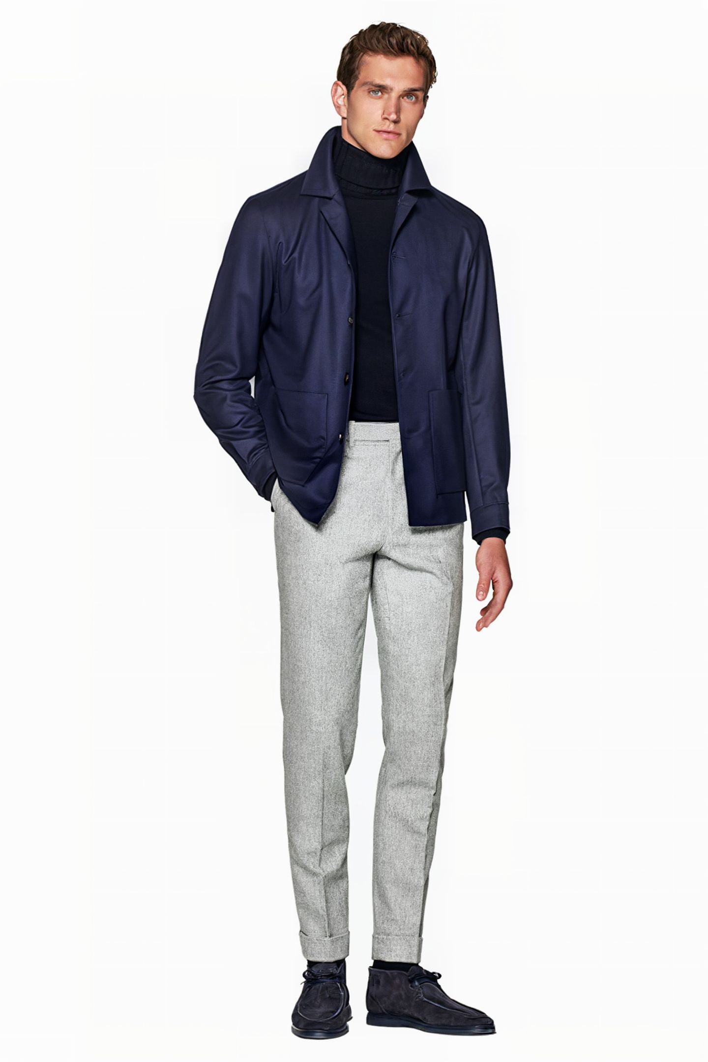 NAVY WALTER SHIRT-JACKET NAVY 6