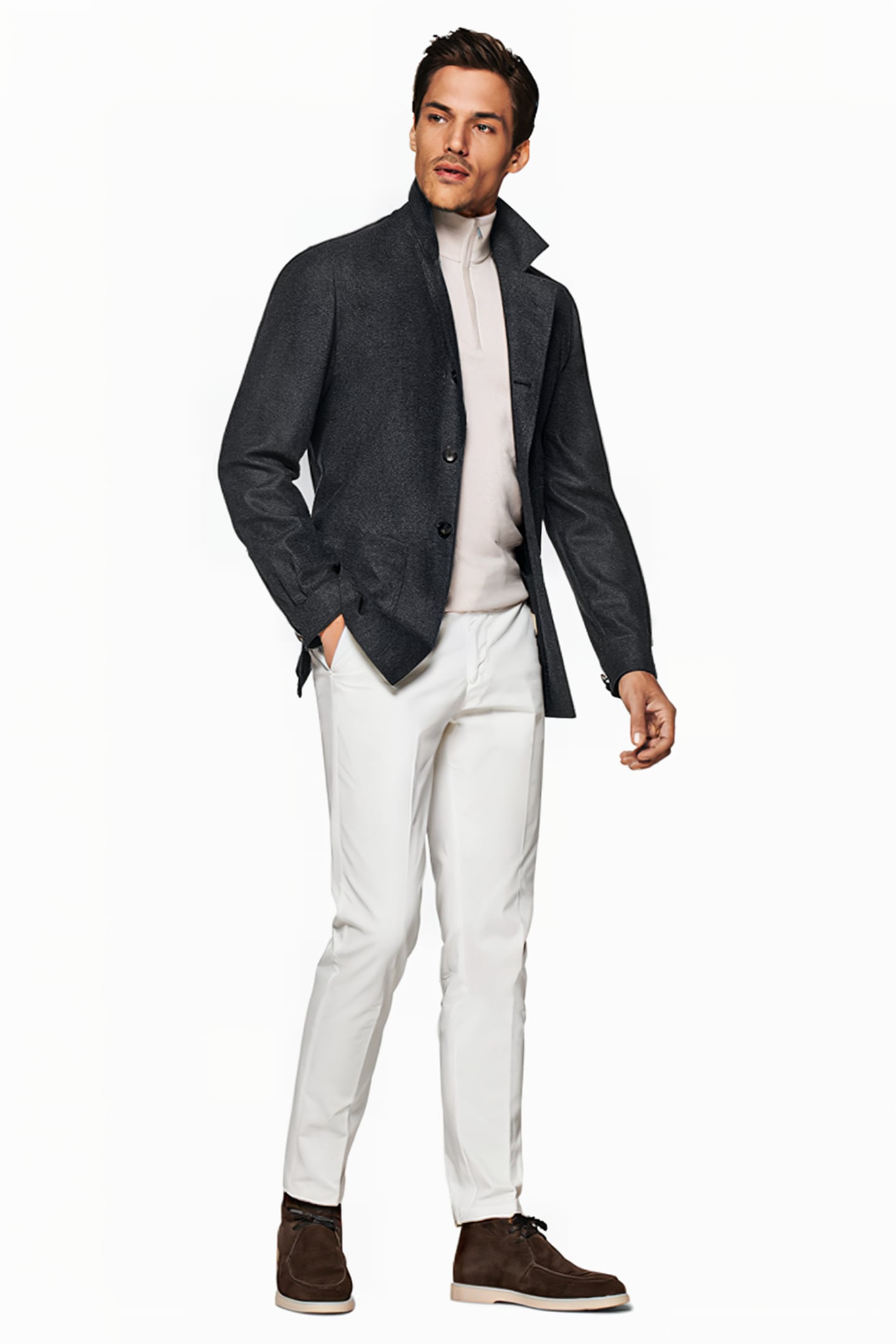 DARK GREY GREENWICH SHIRT-JACKET DARK GREY 6