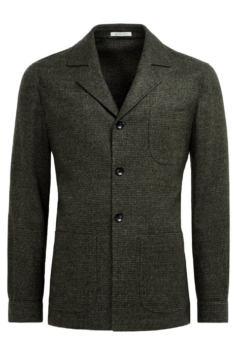 MID GREEN HOUNDSTOOTH GREENWICH SHIRT-JACKET MID GREEN 4