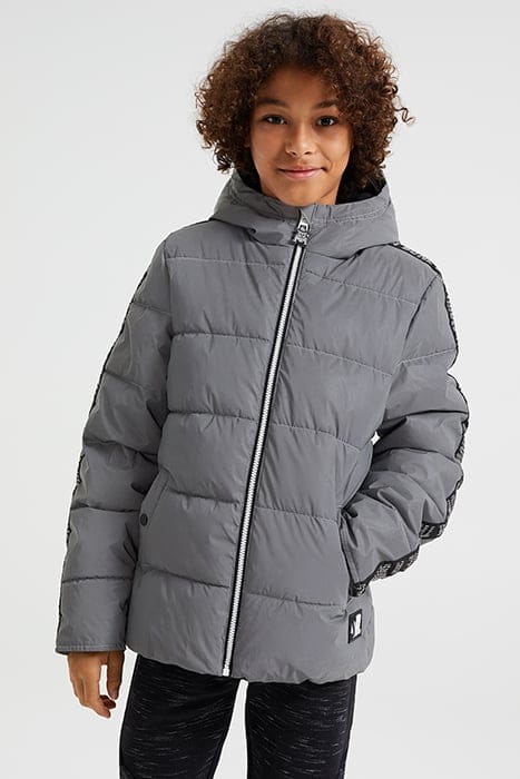 JACKET MIDLONG SILVER 1