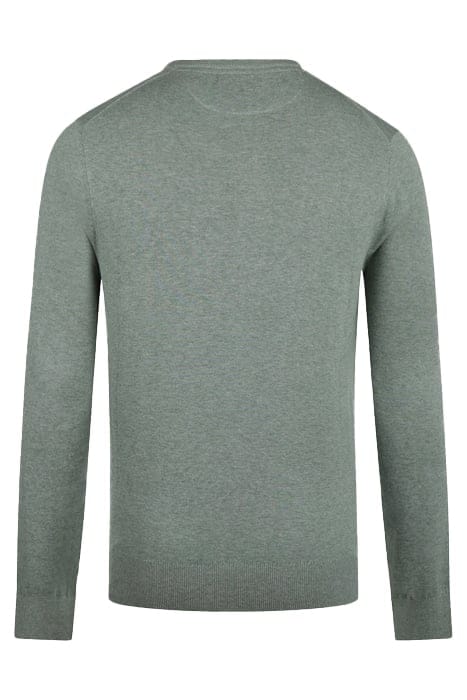 C NECK SWEATER SAGE 2
