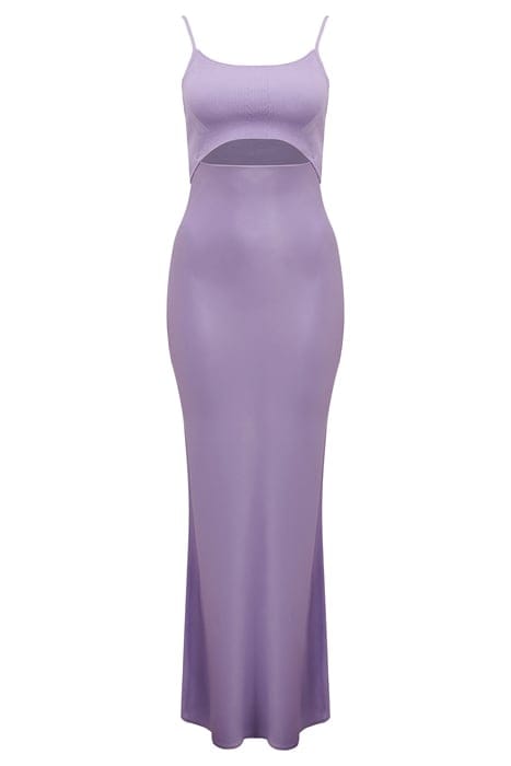 ERIKA FRONT CUT OUT KNIT DRESS BLOSSOMING LILAC 3