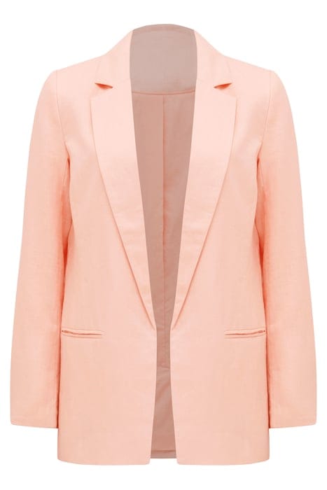 LUCY LINEN BLAZER LUCY LINEN BLAZER PINK COTTON 4