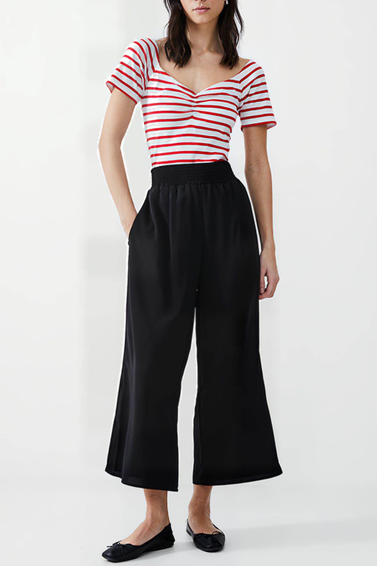 DRAPEY CULOTTE BLACK 2