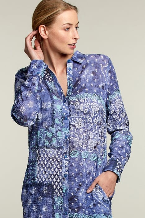 BLUE SHIRT DRESS 6