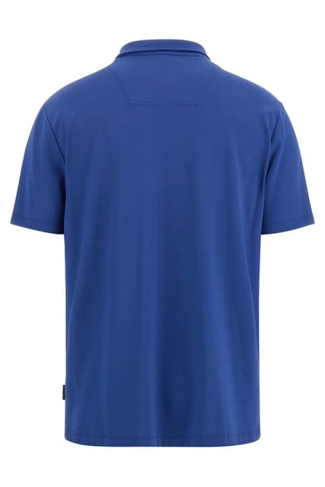MARCIANO BY GUESS FORMAL PERFORMANCE BLUE POLO SHIRT LILY 5