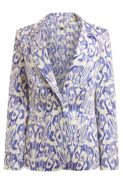 MARCIANO BY GUESS SUBSTANCE BLAZER BLUE PRINT 4