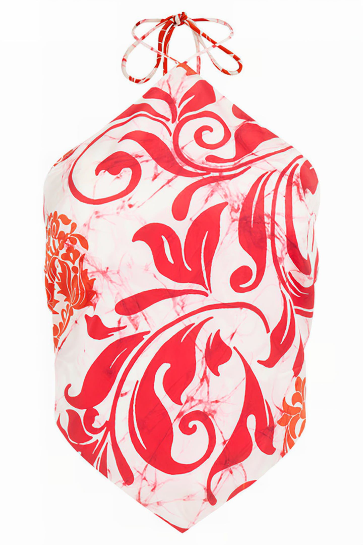 MARCIANO BY GUESS DEX HALTER TOP BATIK SCROLL PRINT 4