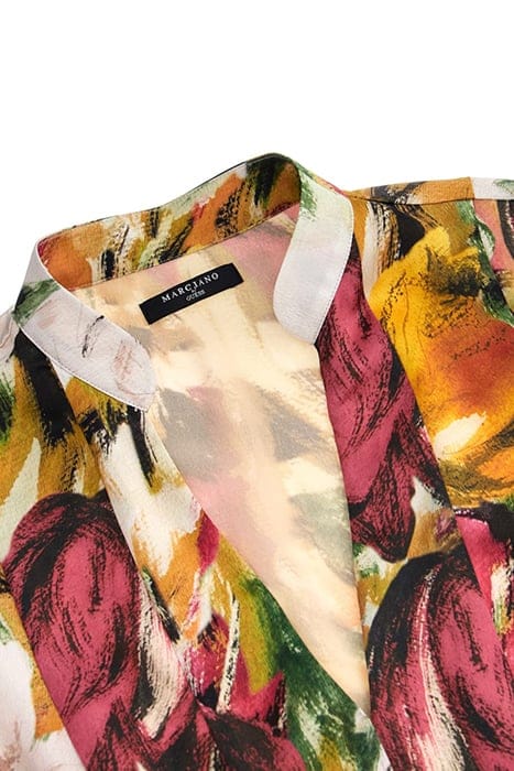 MARCIANO BY GUESS AUTUMN GARDEN LOOSE MINI DRESS PRINT 6