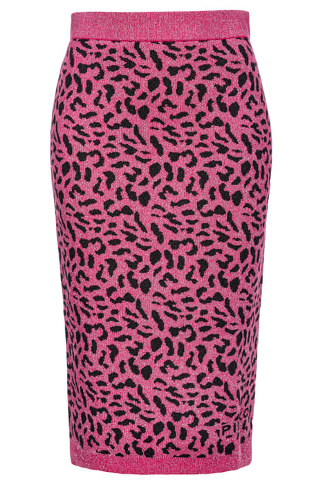 GIORNALAIO GONNA JACQUARD LURE NUDE ROSÉ & CLASSIC BLACK 1